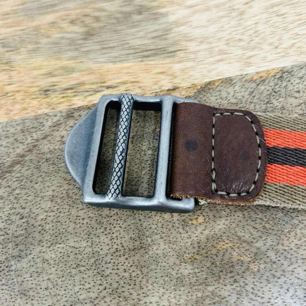 Vintage Y2K American Eagle Outfitters Striped Belt 42